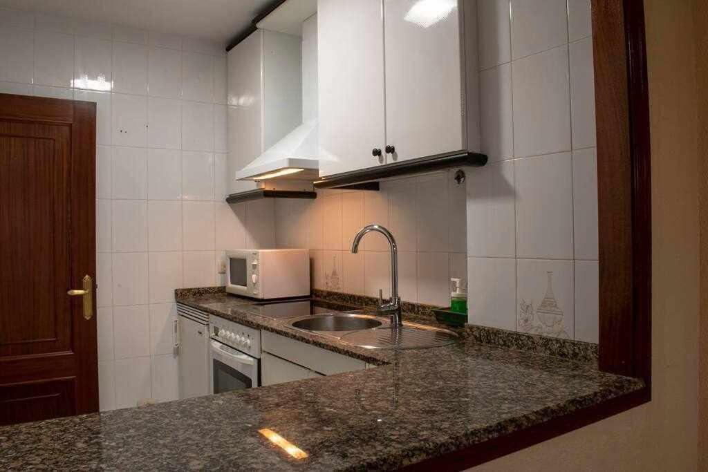 Ferienwohnung Apartamento Rodeira Vistas A La Ria Cangas Exterior foto